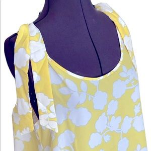 High Low Shoulder Tie Summer Dress